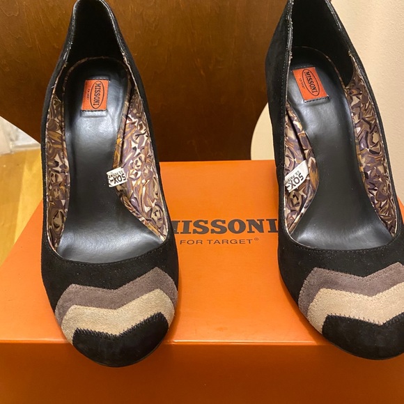 Missoni for Target Suede Pump Size 9